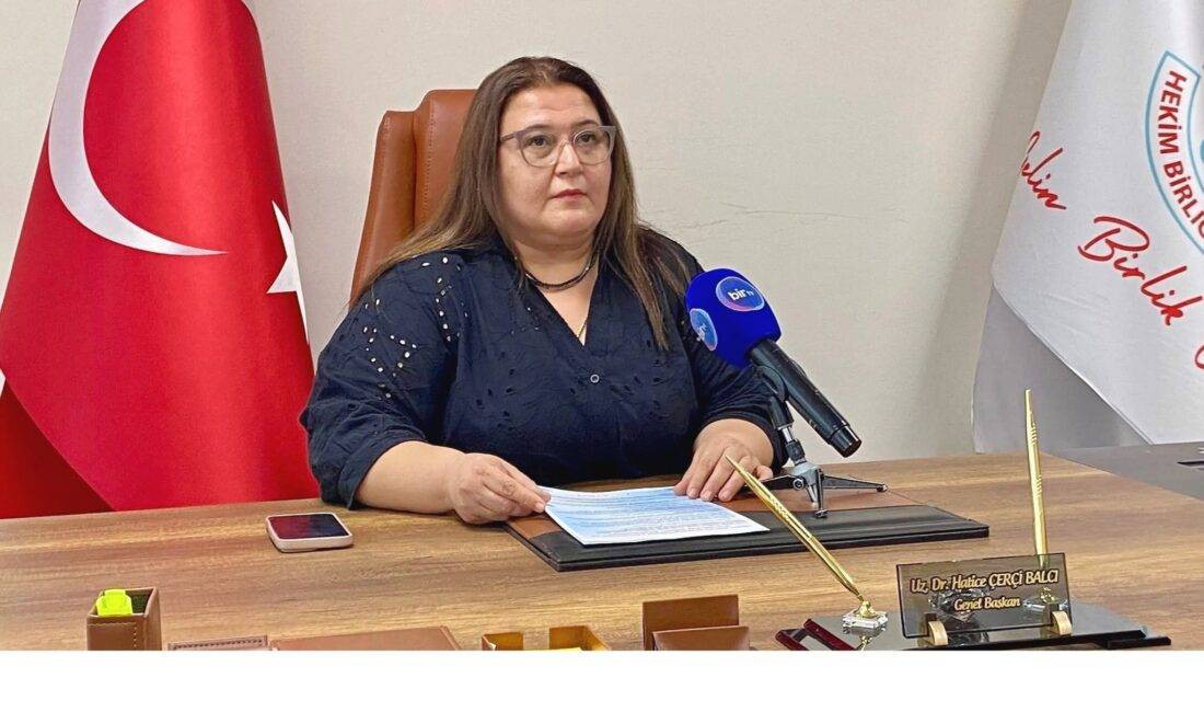 Artık Yeter ! Sağlıkta Şiddet Can Almadan Durdurulmalıdır! Hekim Birliği Sendikası Genel Başkanı Dr. Hatice Çerçi Balcı, sağlıkta
